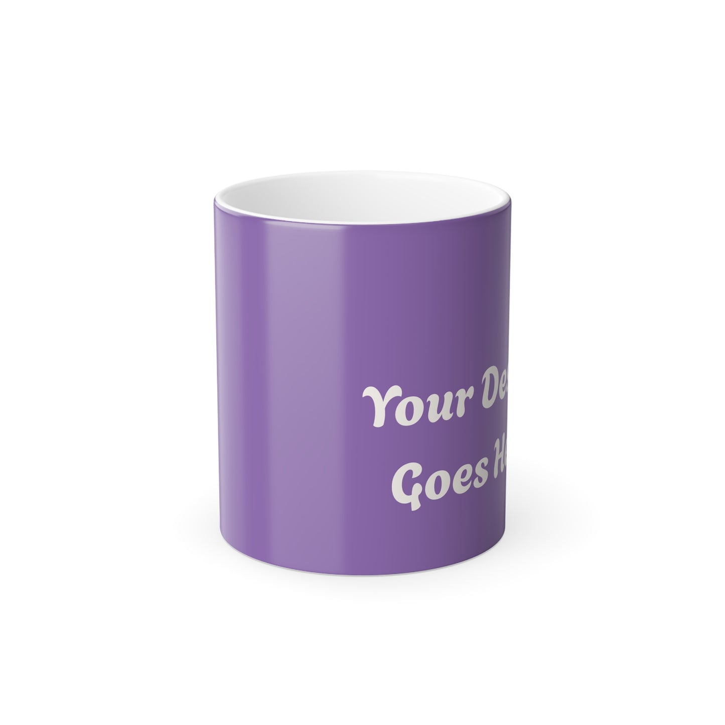Custom Heated Color Changing Magic Mug, 11oz