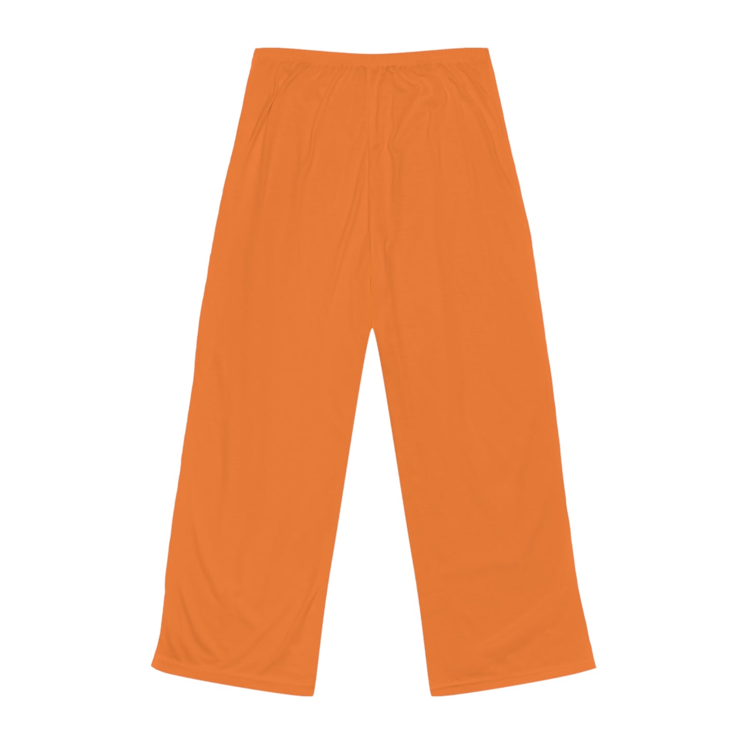 Orange pants on a white background