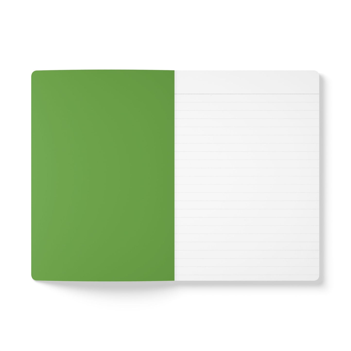 Custom Text Minimalist Green Journal
