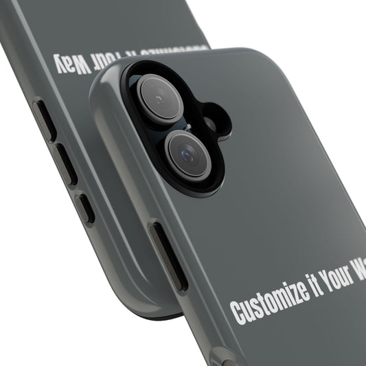 Durable & Protective Phone Case with Customizable Text, Personalized It Your Way image 1