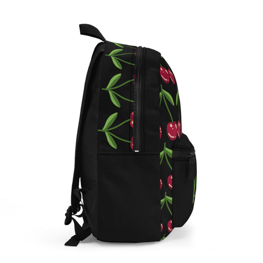 Stylish Cherry Backpack - Trendy School Bag, Perfect For Everyday Use image 1