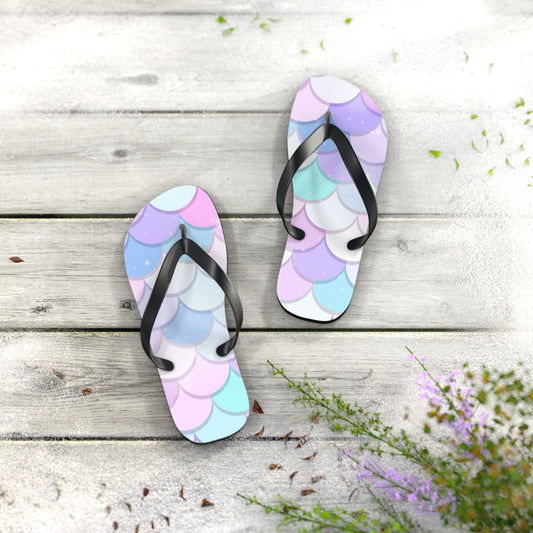 Shell Inspired Flip Flops image 0