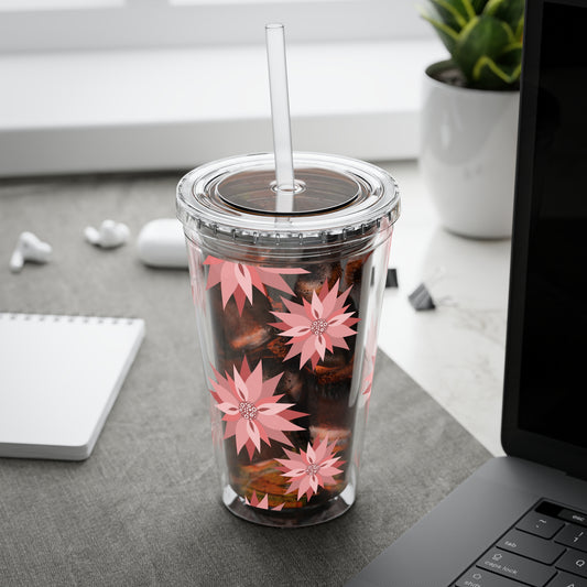 Sunsplash Floral Tumbler, 16oz  image 0