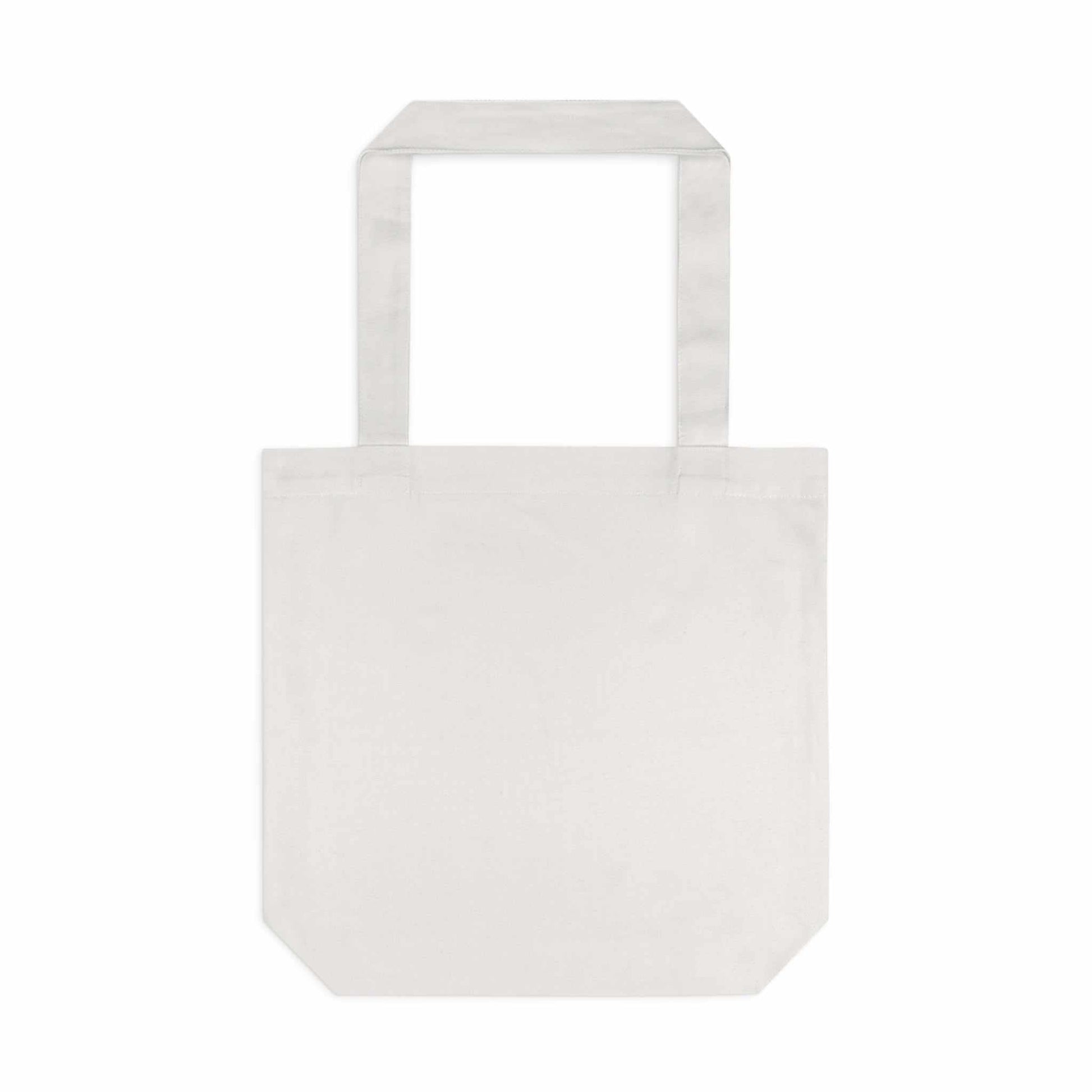 Cat Mom Tote Bag made of 100% cotton canvas with long reinforced shoulder straps and love signs design