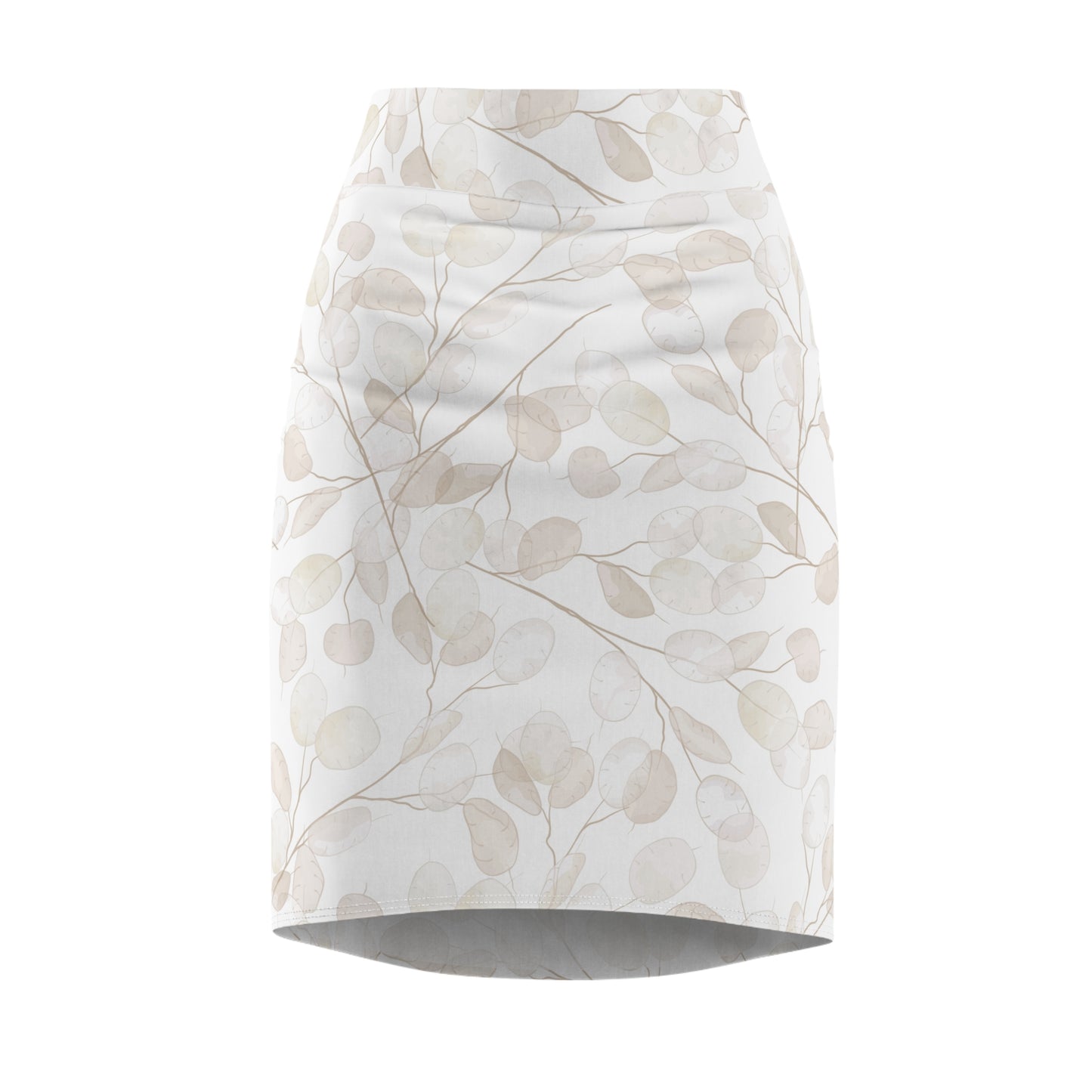 Elegant Floral Women's Pencil Skirt, Stylish Office Wear, Date Night Outfit image 0