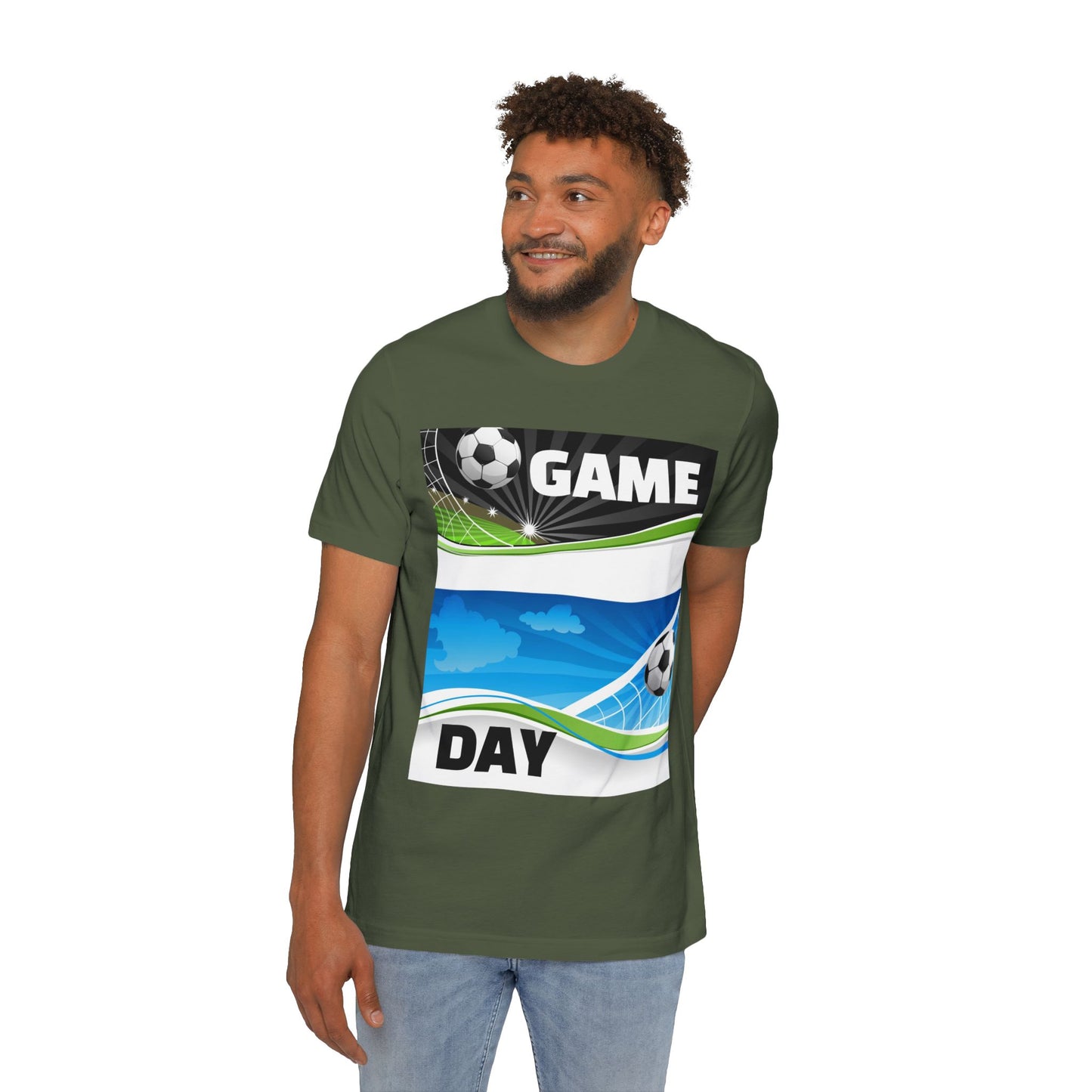 Game Day Soccer T-Shirt | Motivational Sports Tee | Unisex Jersey Shirt  image 8