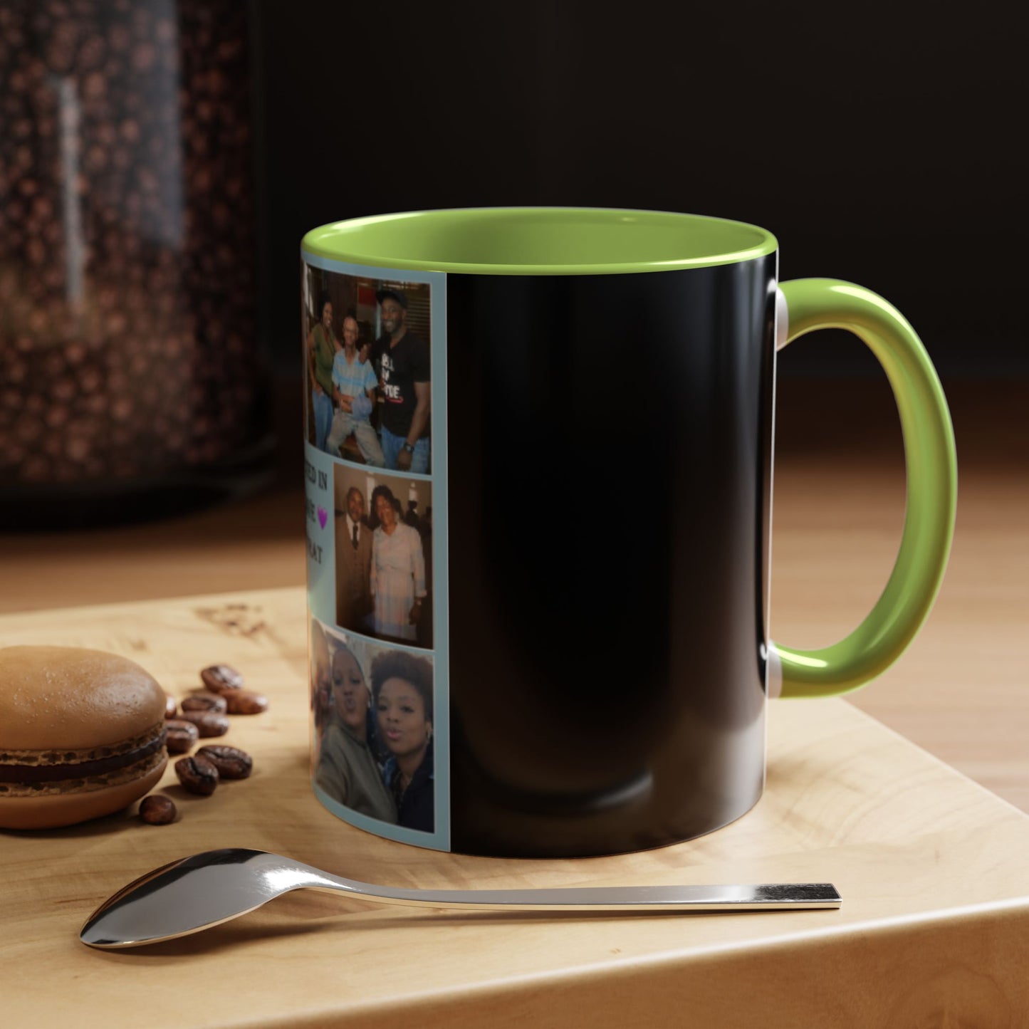 Custom Accent Coffee Mug Custom - Provide Your Text Or Picture