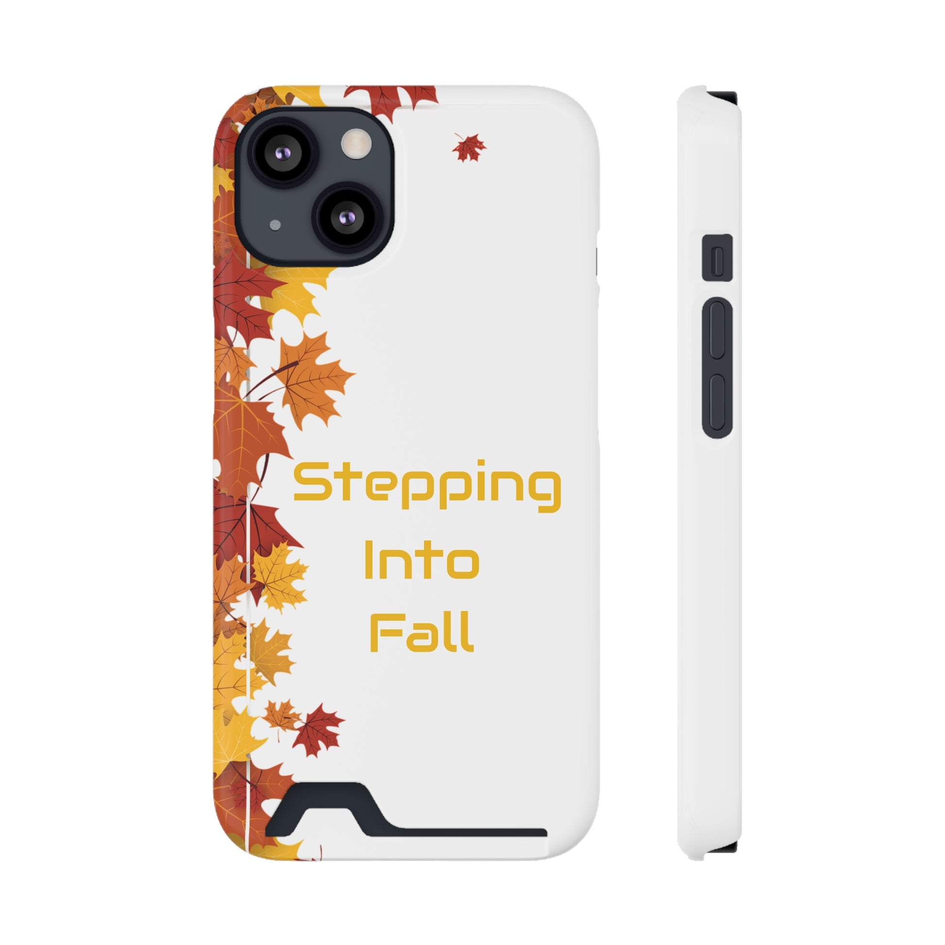 Stepping Into Fall Phone Case with Card Holder image 8