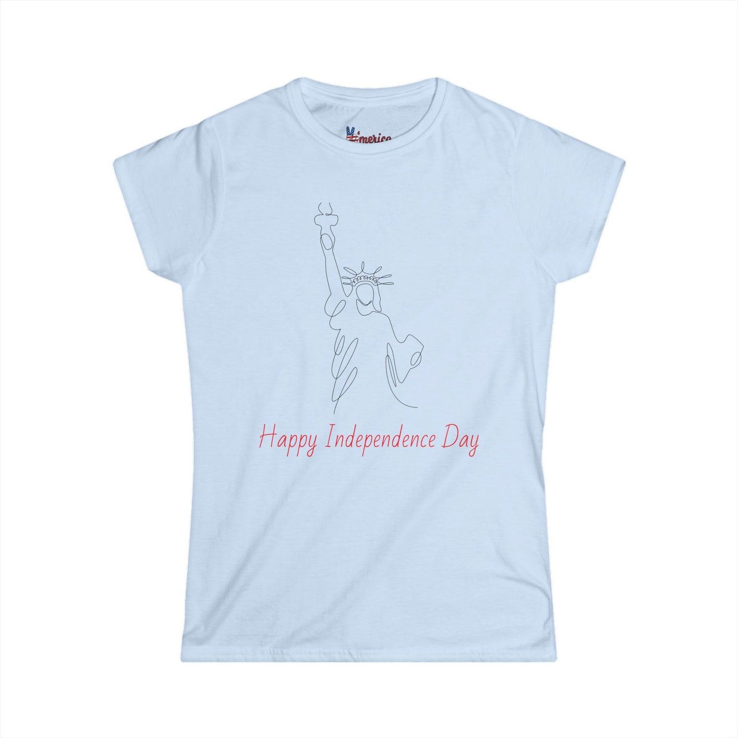 Camiseta del 4 de julio para mujer