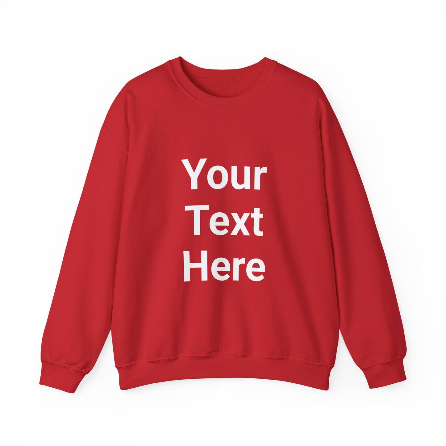 Personaliza esta sudadera de cuello redondo