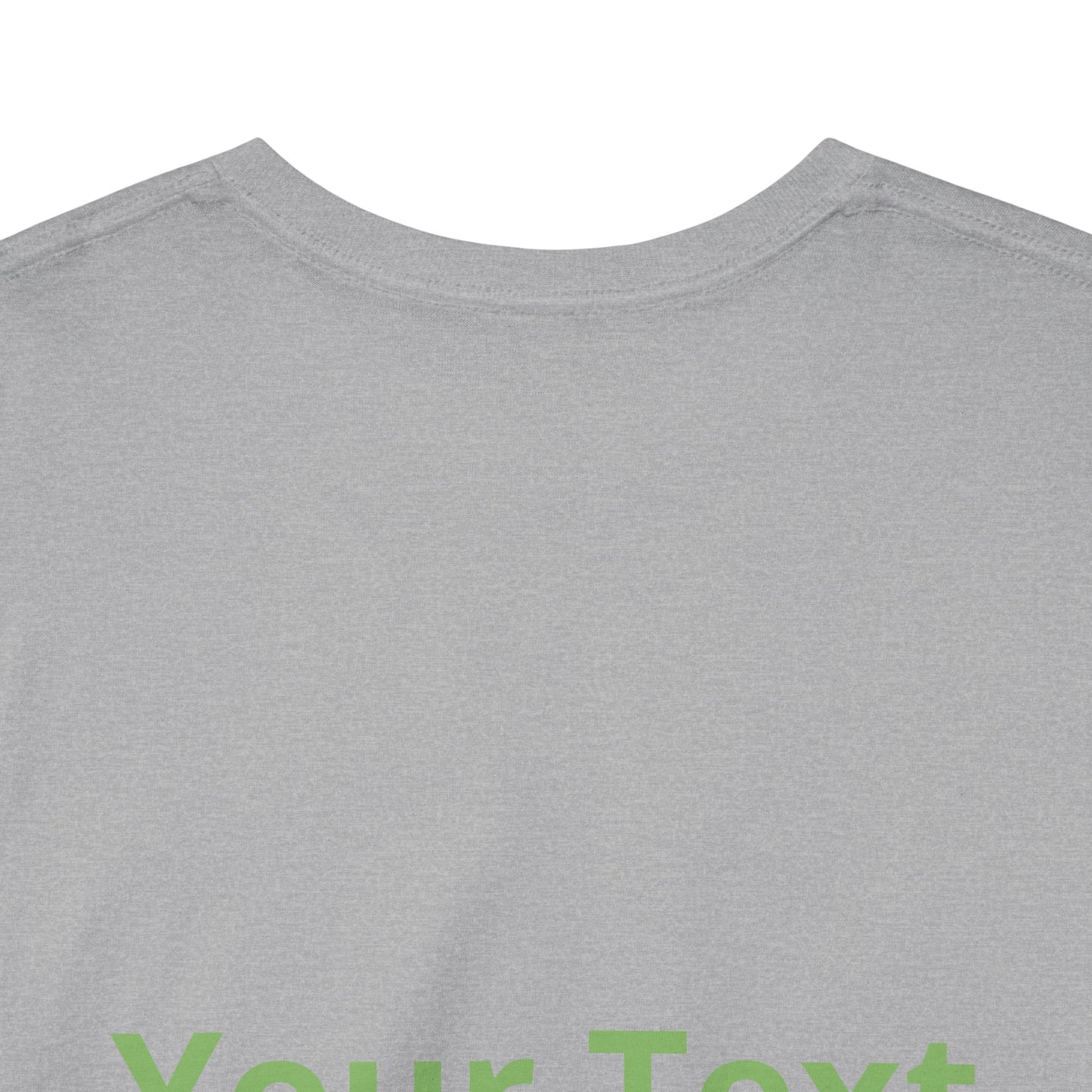 Custom Photo & Text T‑Shirt — Personalized Front/Back Print Tee