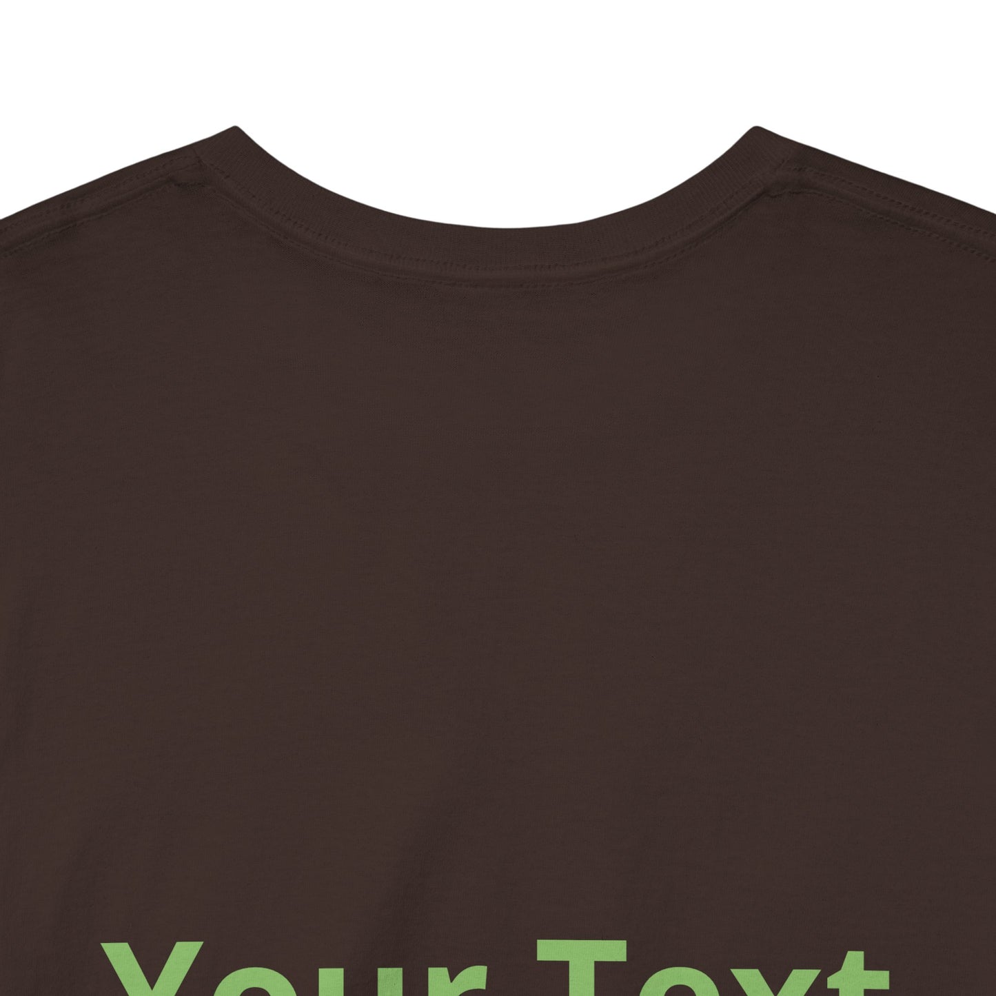 Custom Photo & Text T‑Shirt — Personalized Front/Back Print Tee