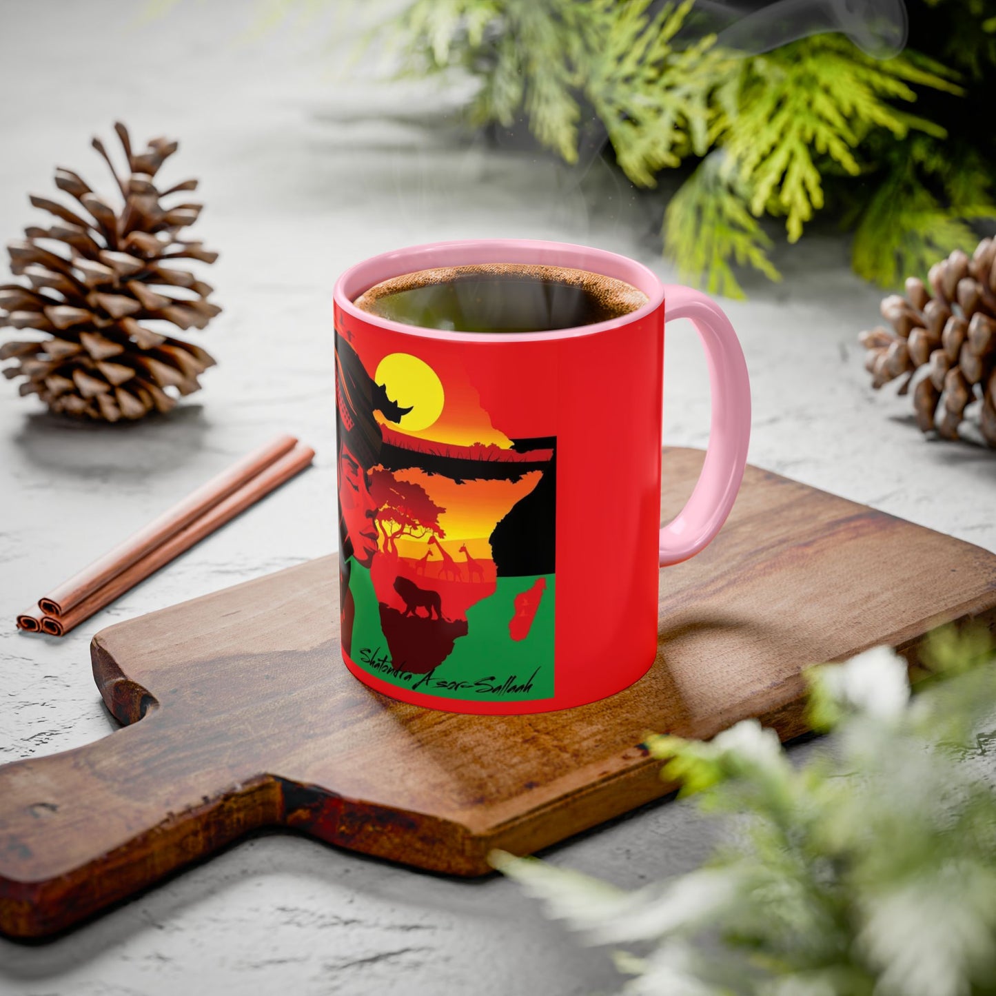 Custom Printed Colorful Mug - Provide A Picture Or Text