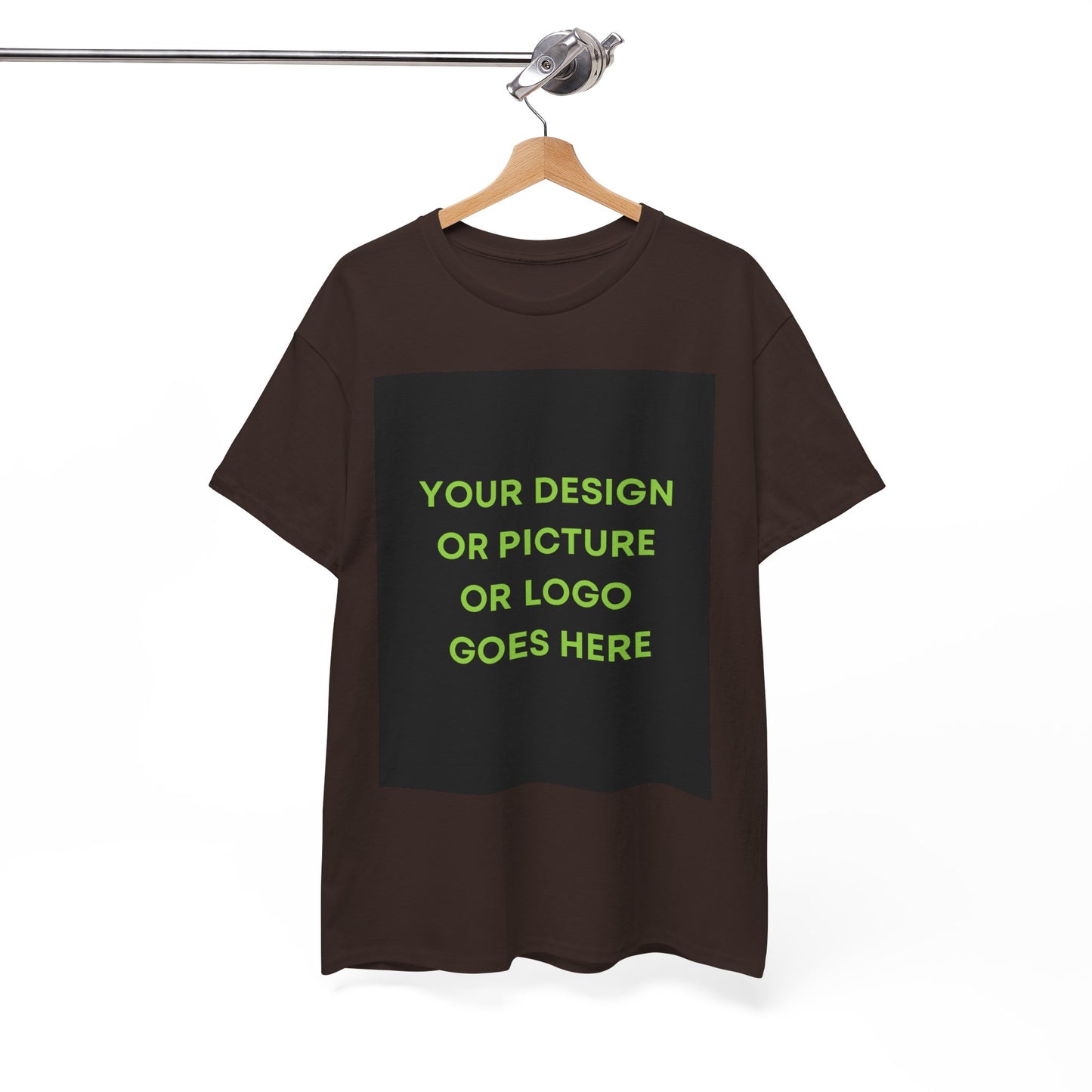 Custom Photo & Text T‑Shirt — Personalized Front/Back Print Tee