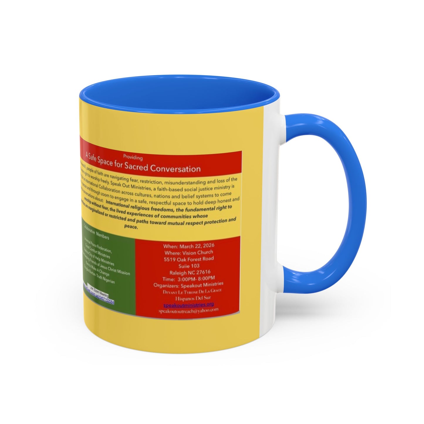 Custom Colorful Mugs (11oz, 15oz)