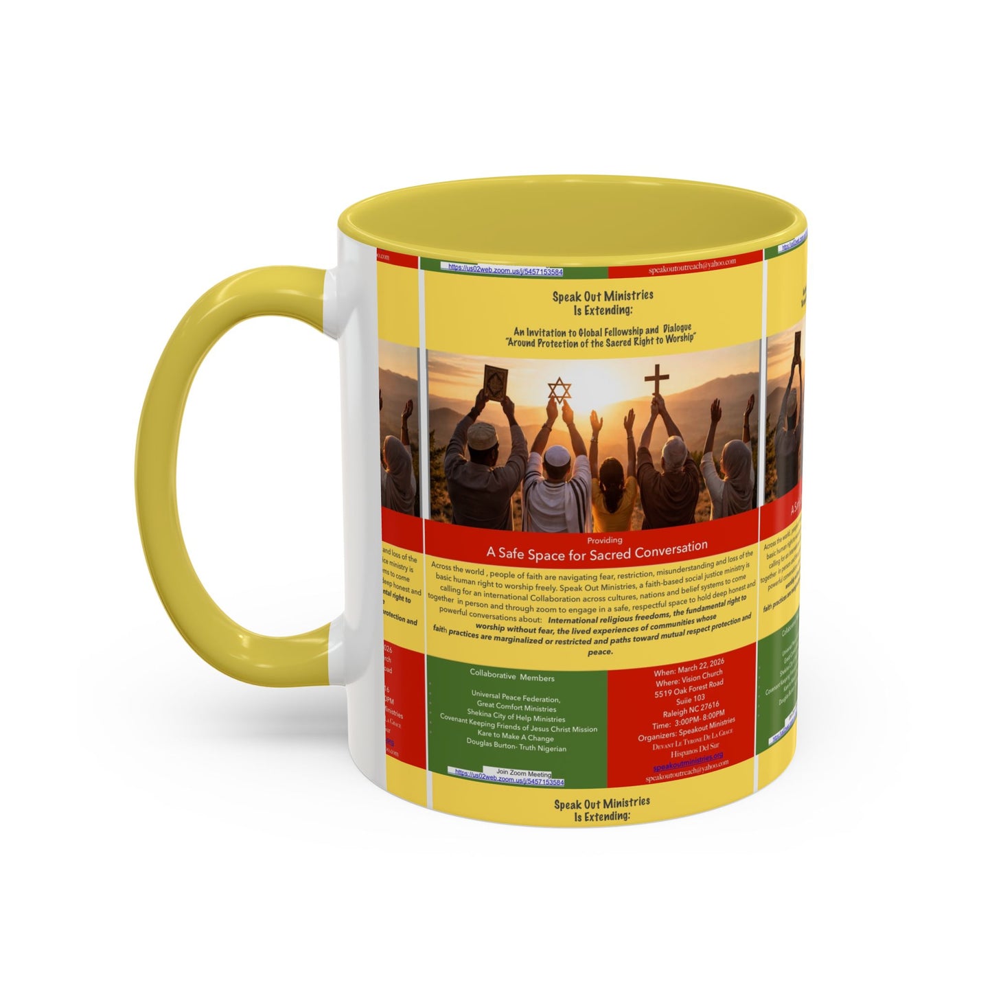 Custom Colorful Mugs (11oz, 15oz)