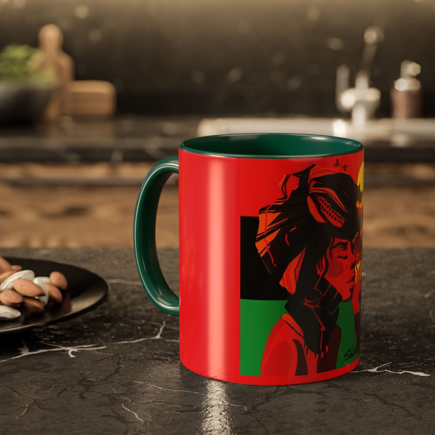 Custom Printed Colorful Mug - Provide A Picture Or Text