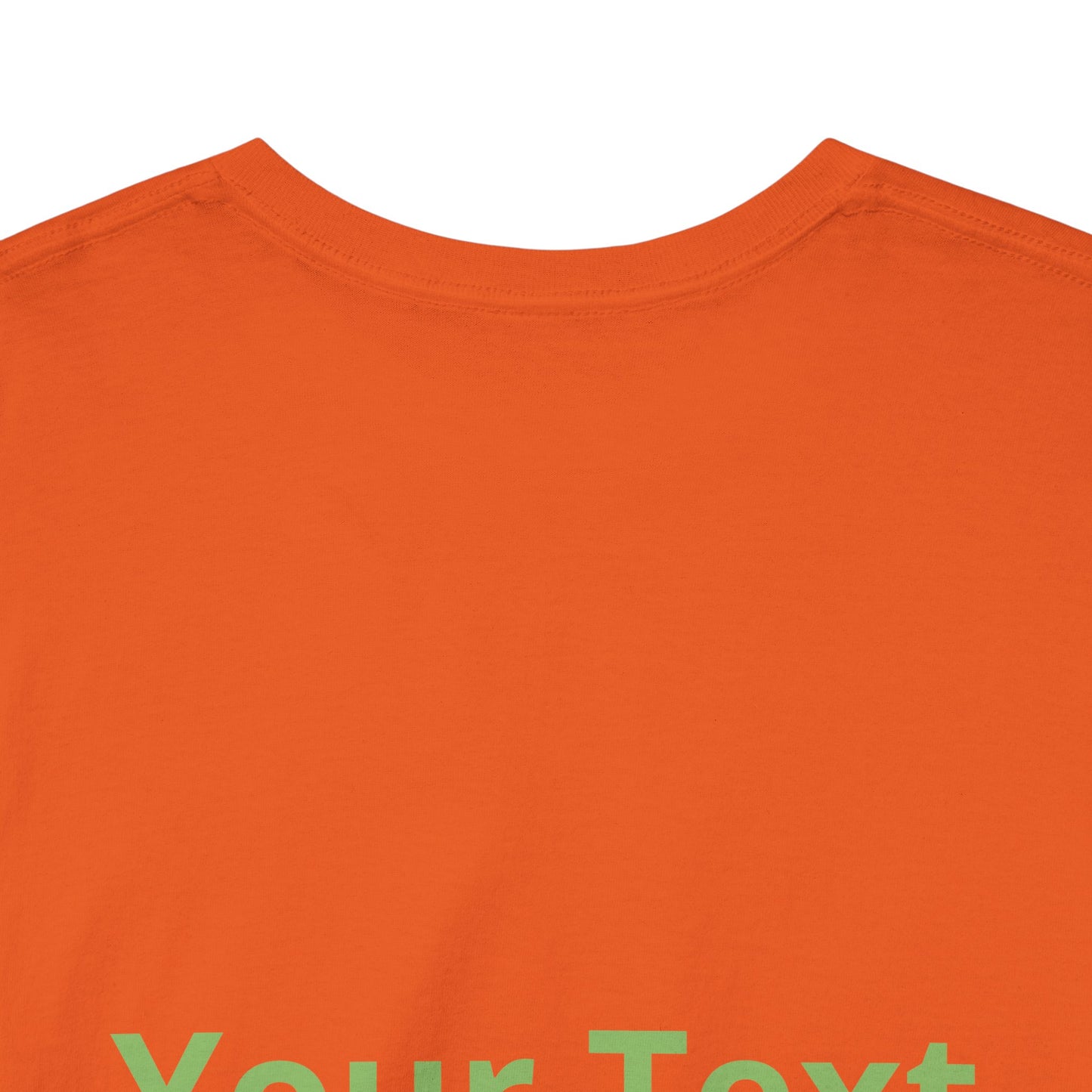 Custom Photo & Text T‑Shirt — Personalized Front/Back Print Tee