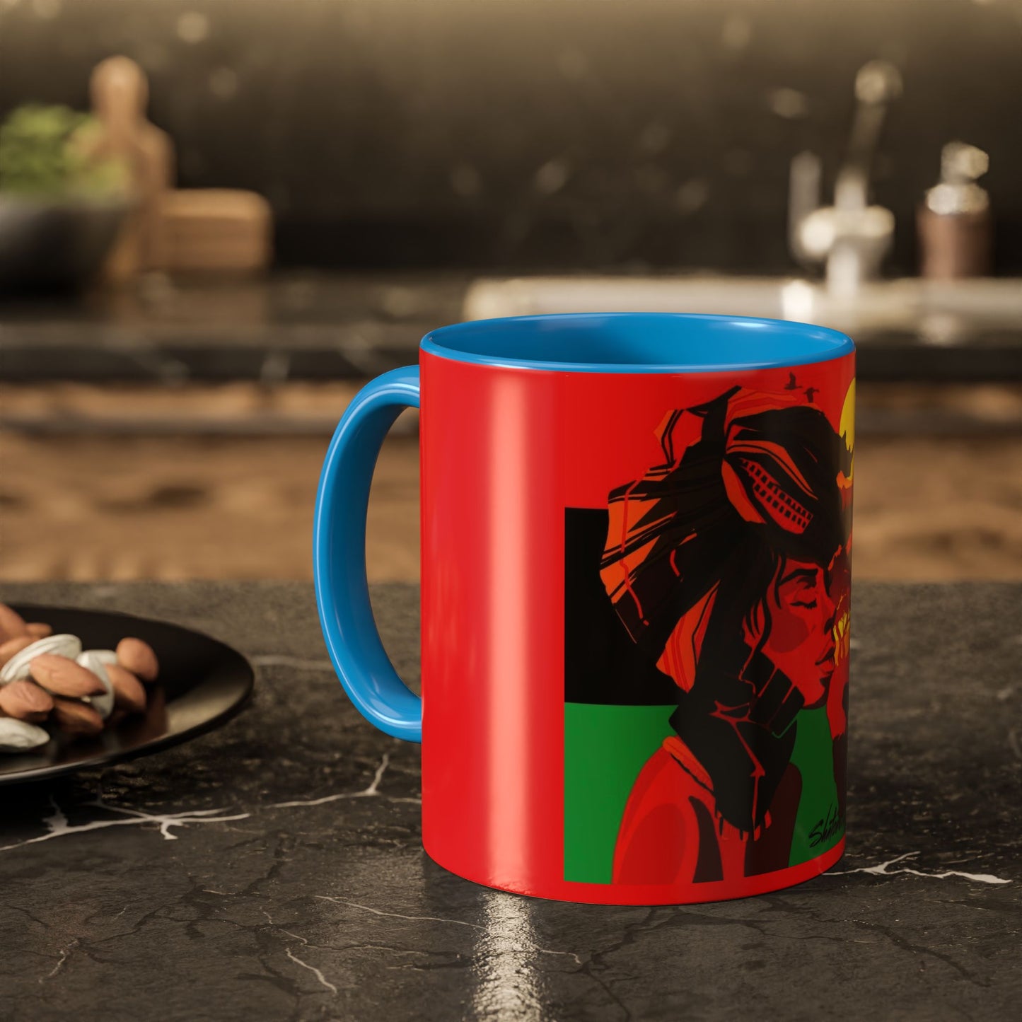Custom Printed Colorful Mug - Provide A Picture Or Text