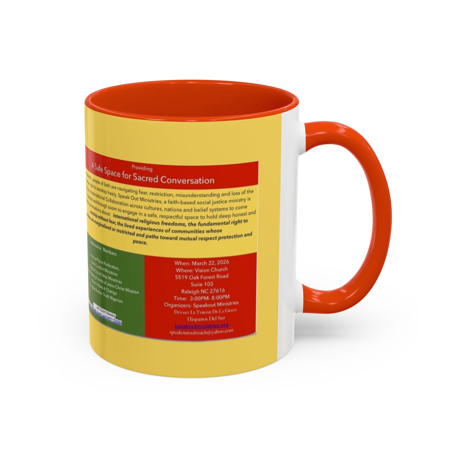 Custom Colorful Mugs (11oz, 15oz)