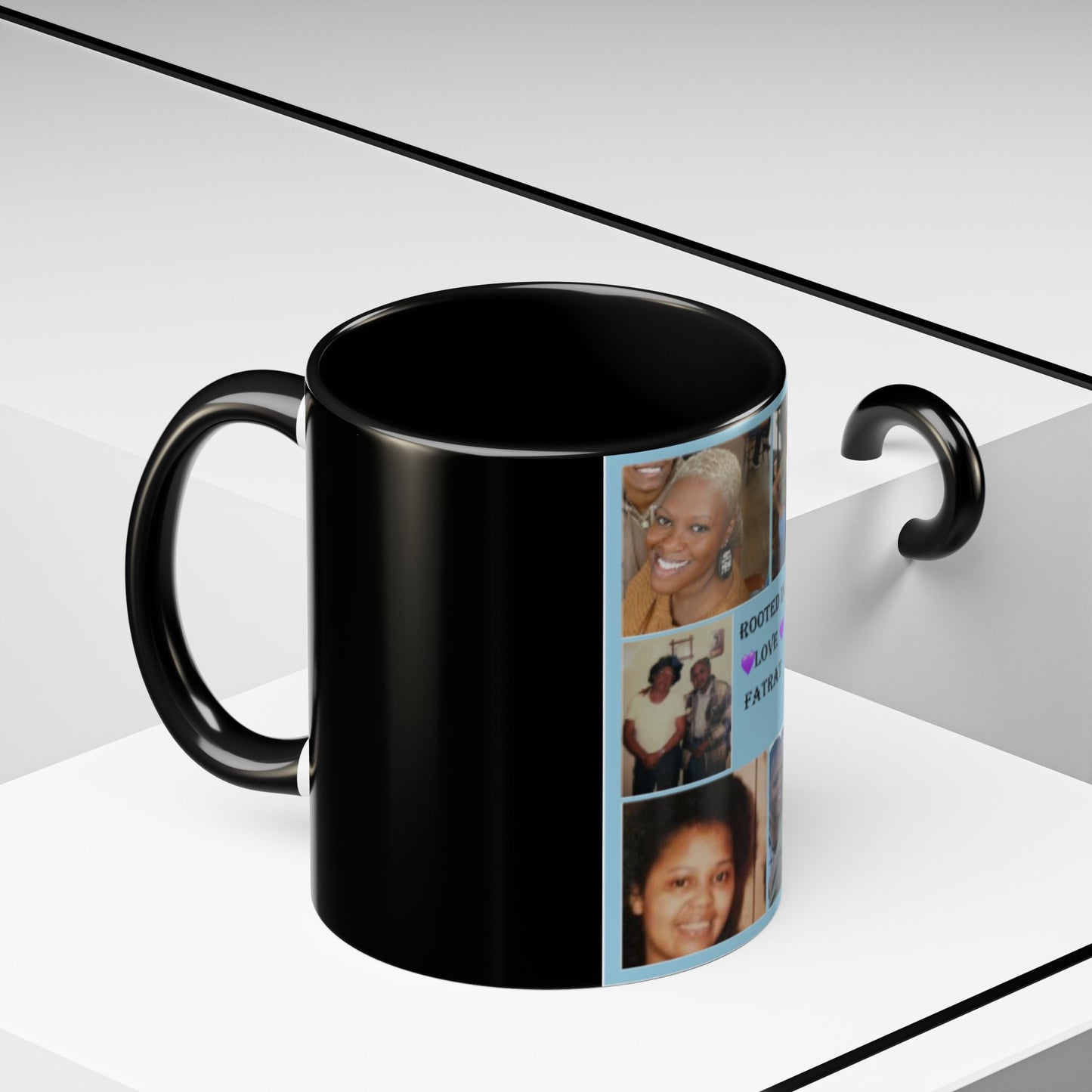 Custom Accent Coffee Mug Custom - Provide Your Text Or Picture
