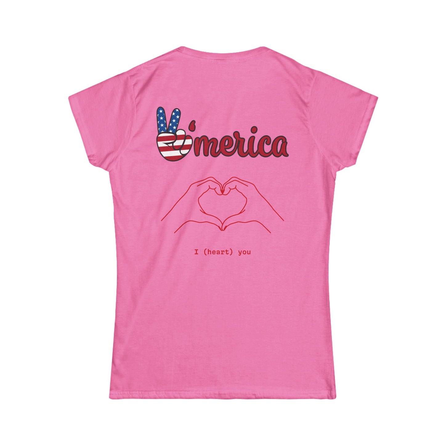 Camiseta del 4 de julio para mujer