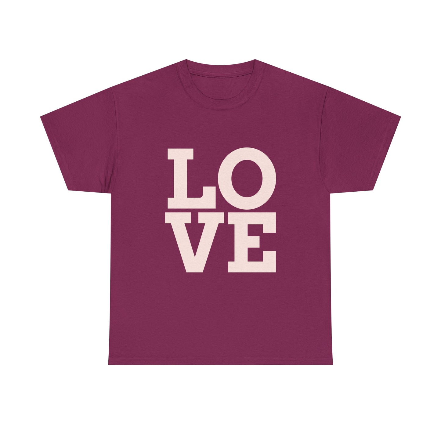 Camiseta unisex de algodón grueso