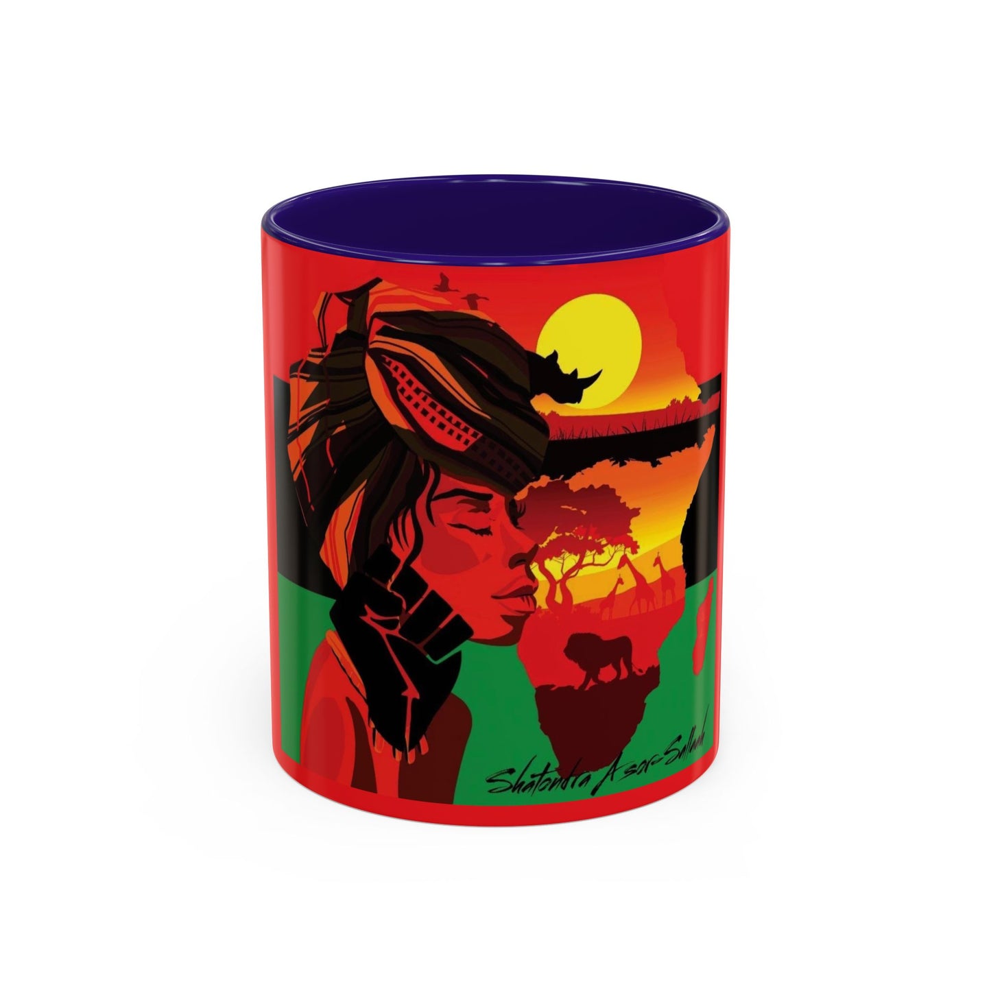 Custom Printed Colorful Mug - Provide A Picture Or Text