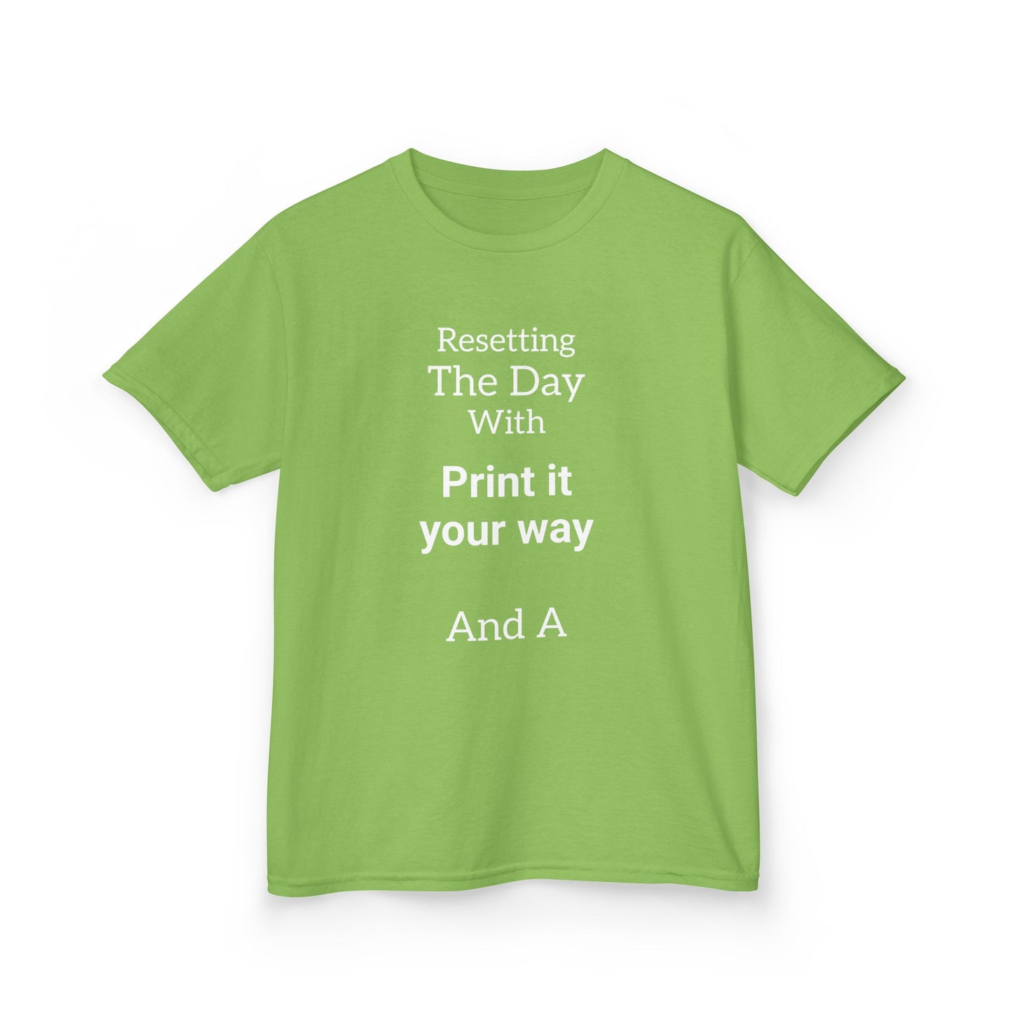 Personalize This T-Shirt For Your Kids