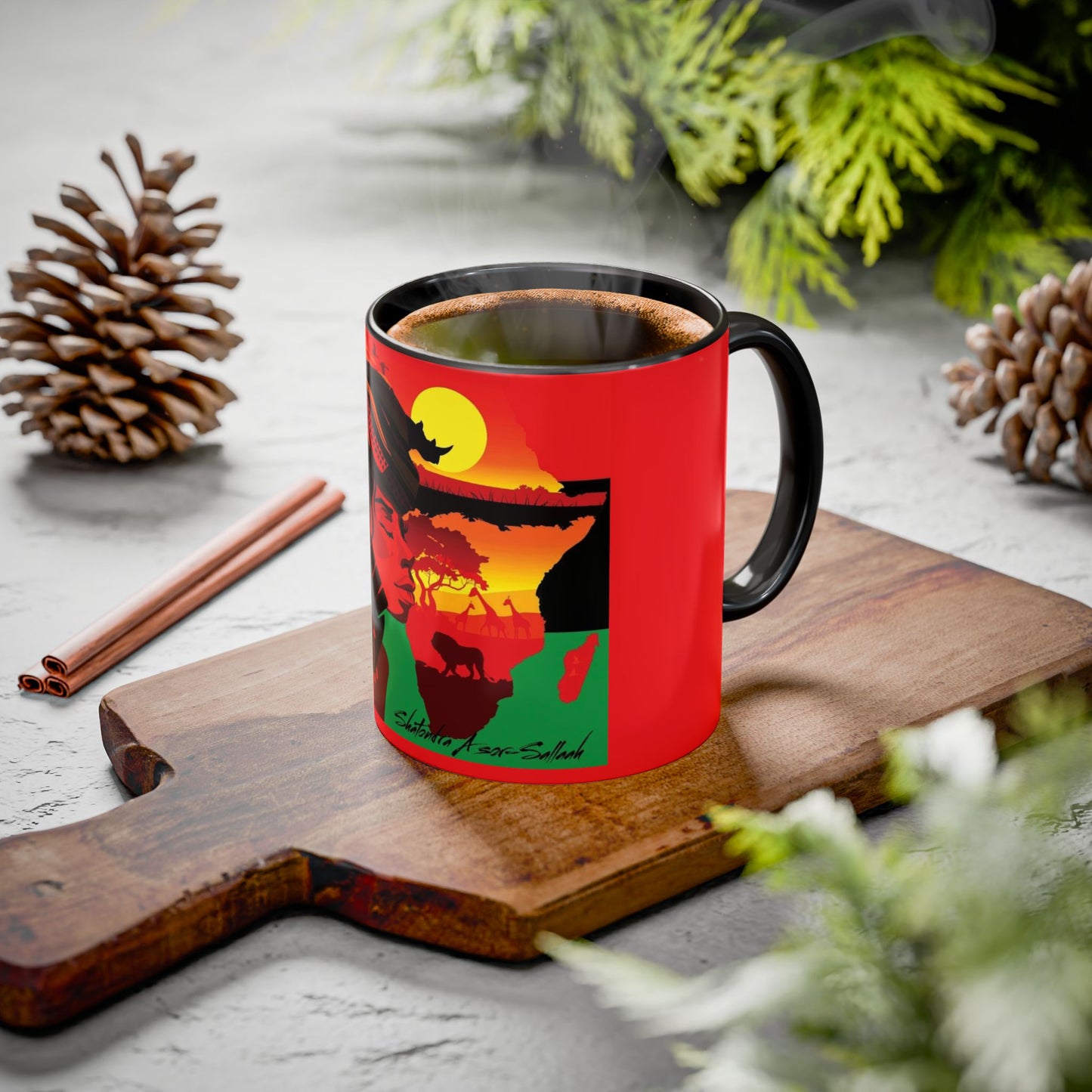 Custom Printed Colorful Mug - Provide A Picture Or Text