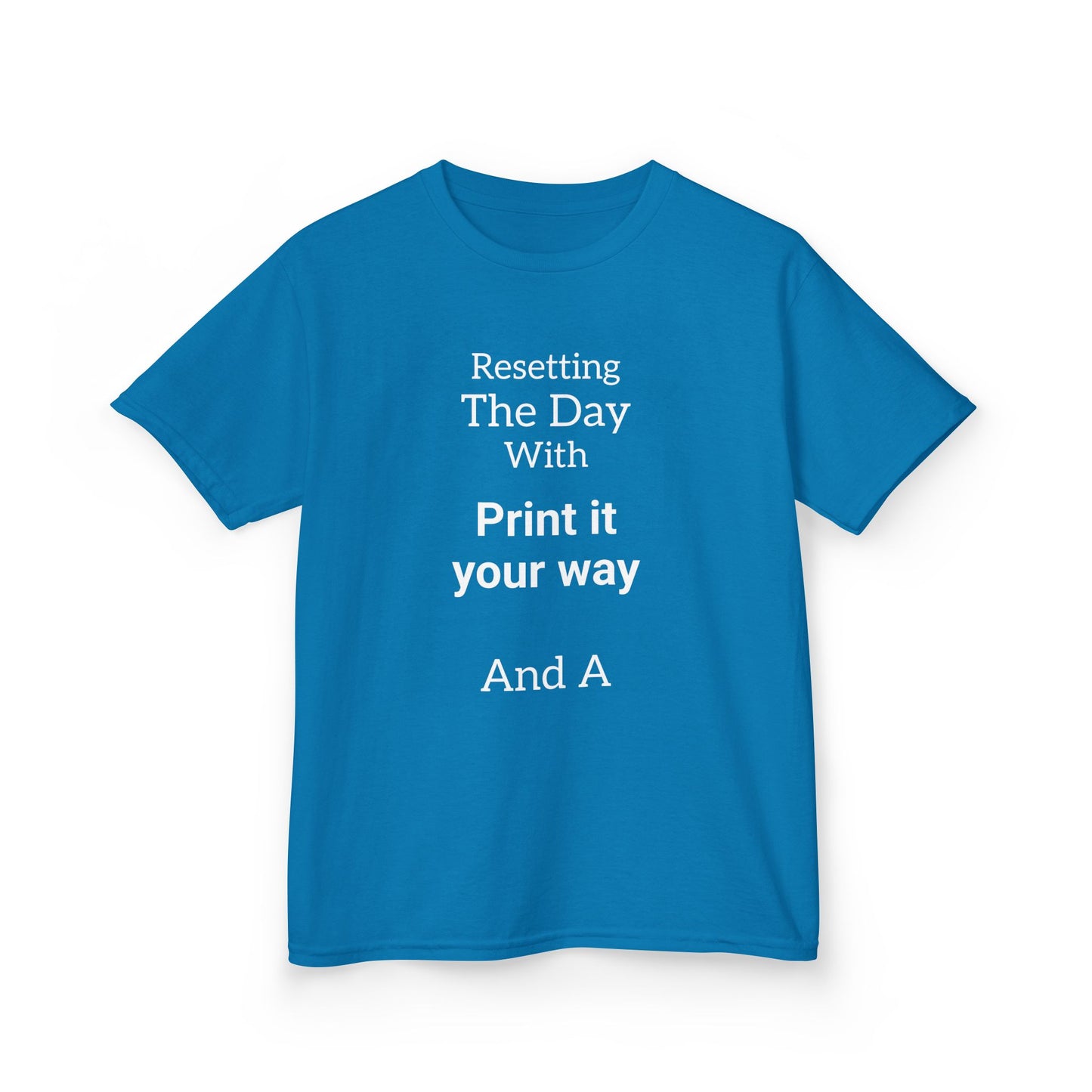 Personalize This T-Shirt For Your Kids