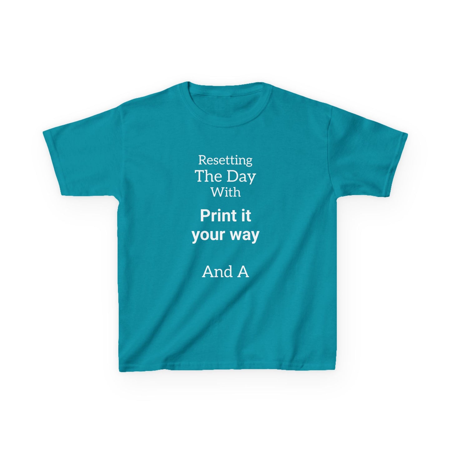 Personalize This T-Shirt For Your Kids