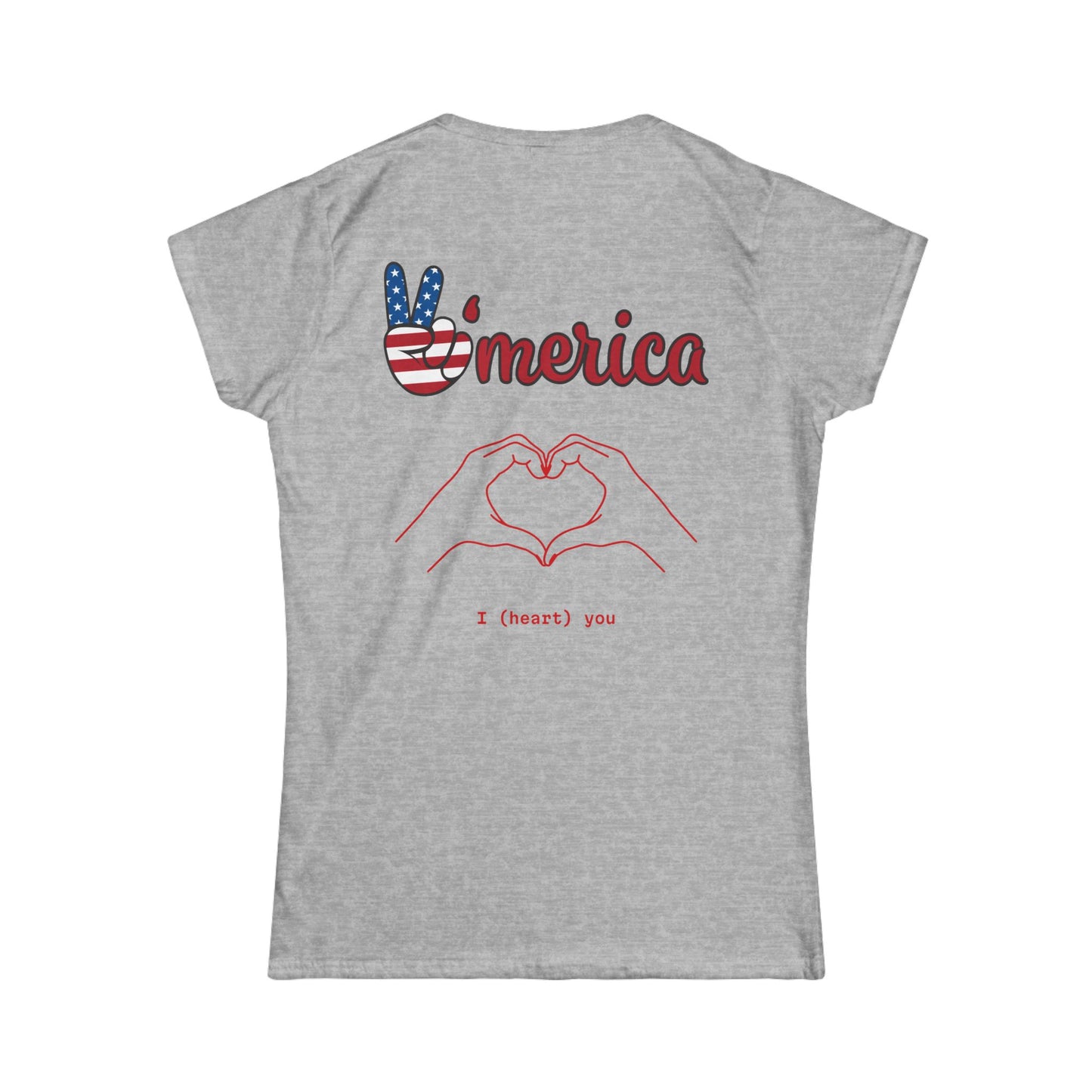 Camiseta del 4 de julio para mujer