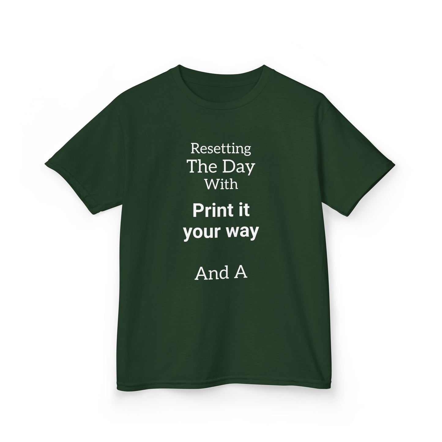 Personalize This T-Shirt For Your Kids