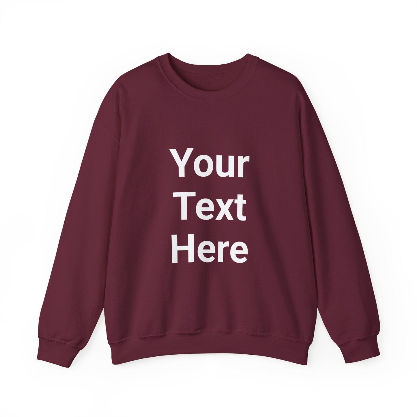 Personaliza esta sudadera de cuello redondo