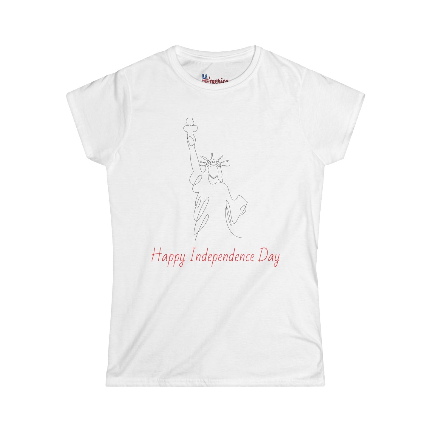 Camiseta del 4 de julio para mujer