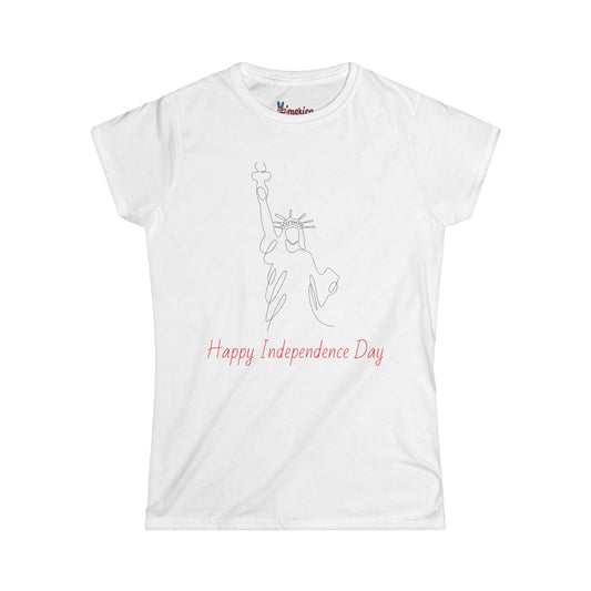 T-shirt femme pour le 4 juillet