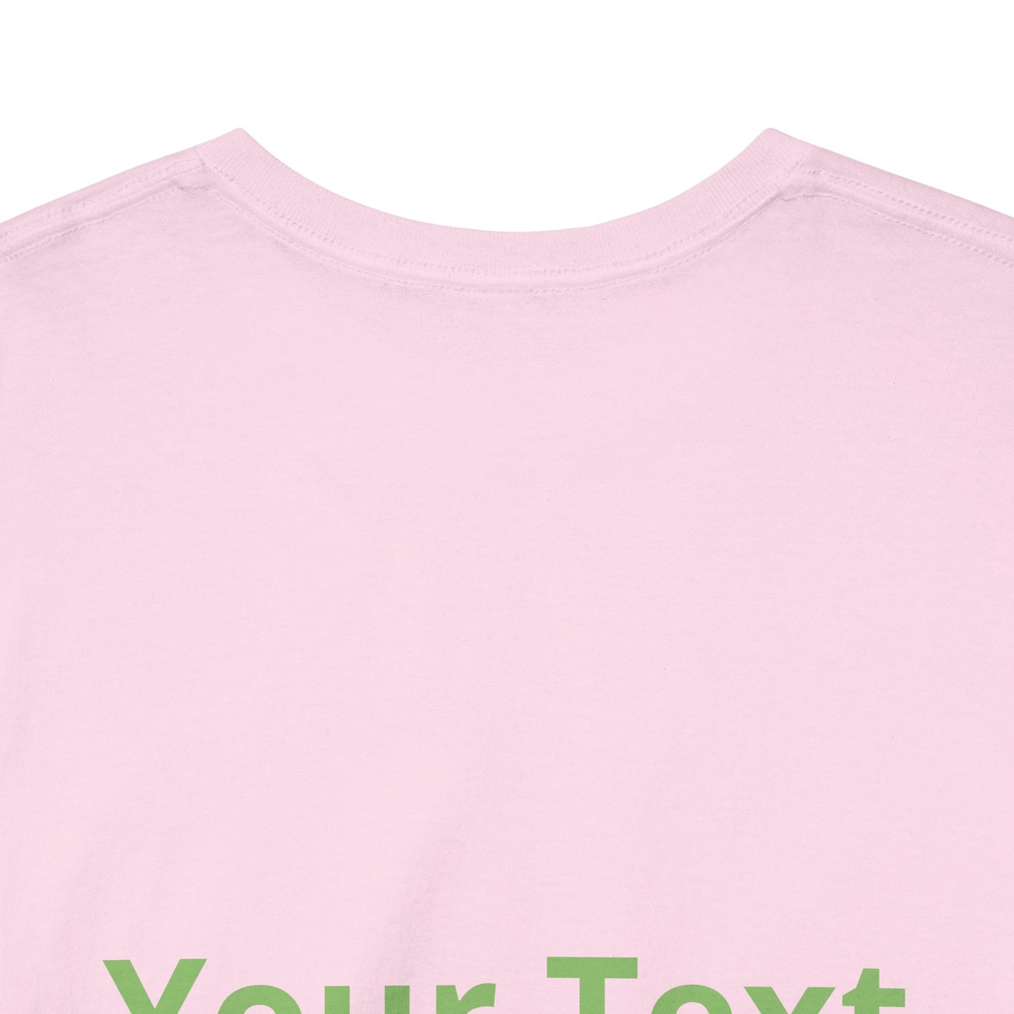 Custom Photo & Text T‑Shirt — Personalized Front/Back Print Tee