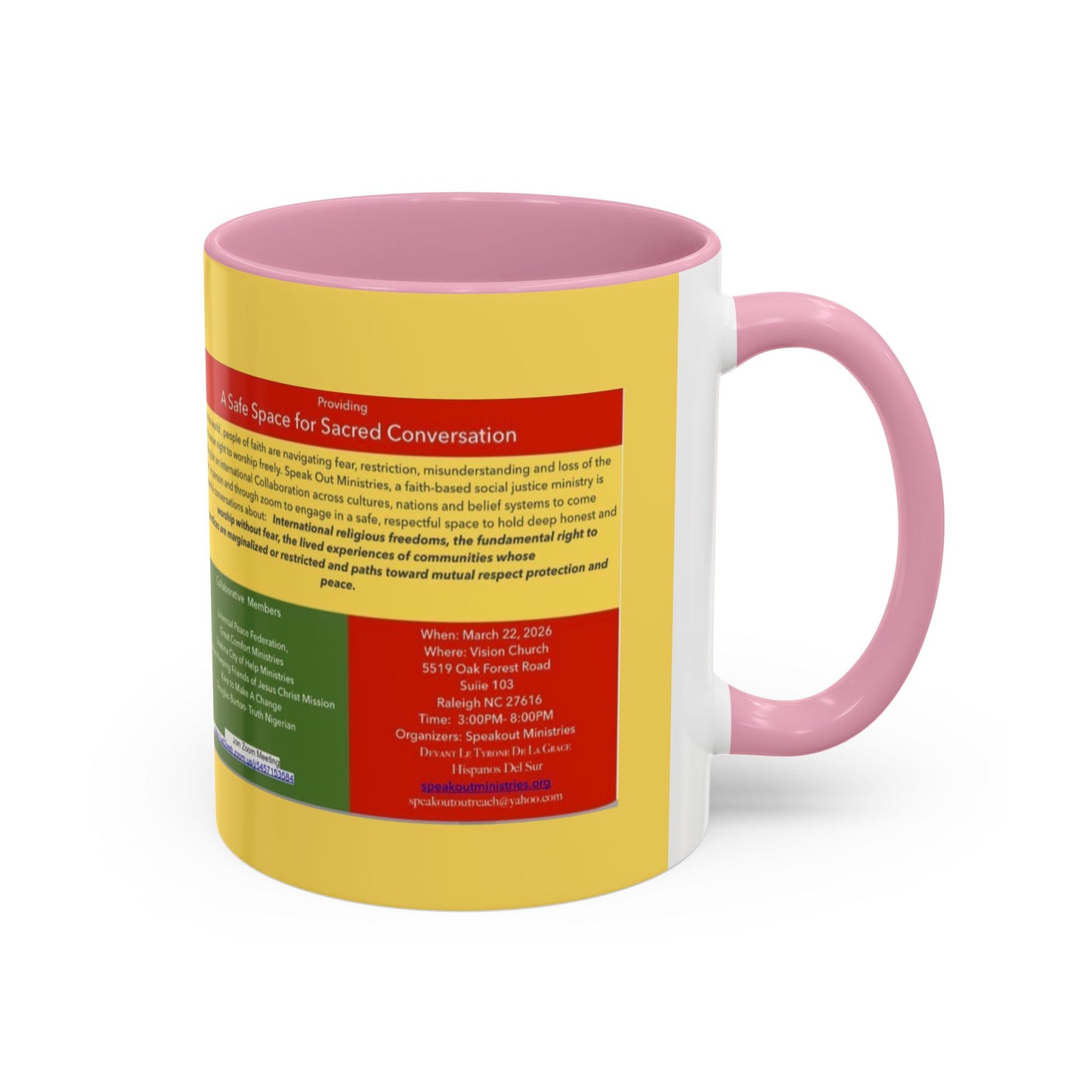 Custom Colorful Mugs (11oz, 15oz)