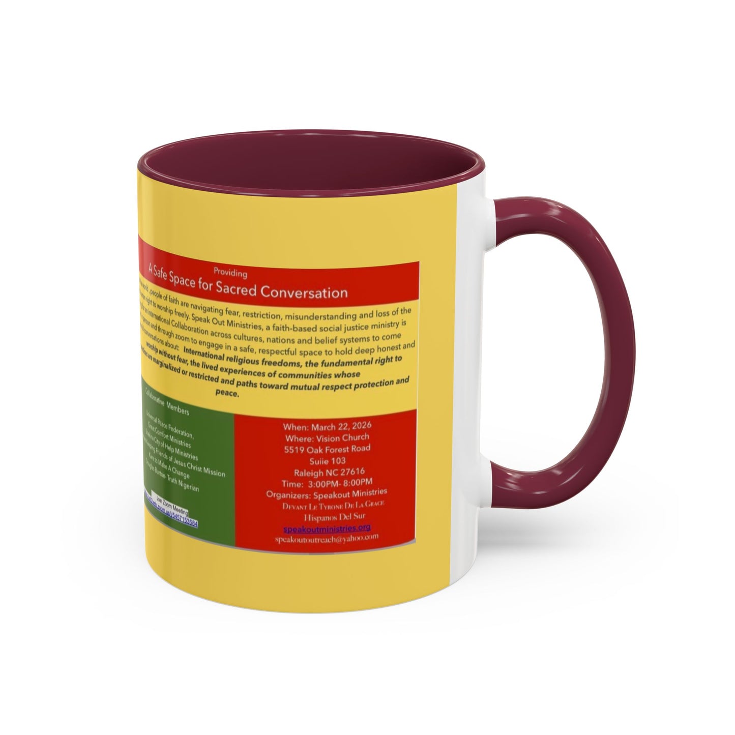 Custom Colorful Mugs (11oz, 15oz)