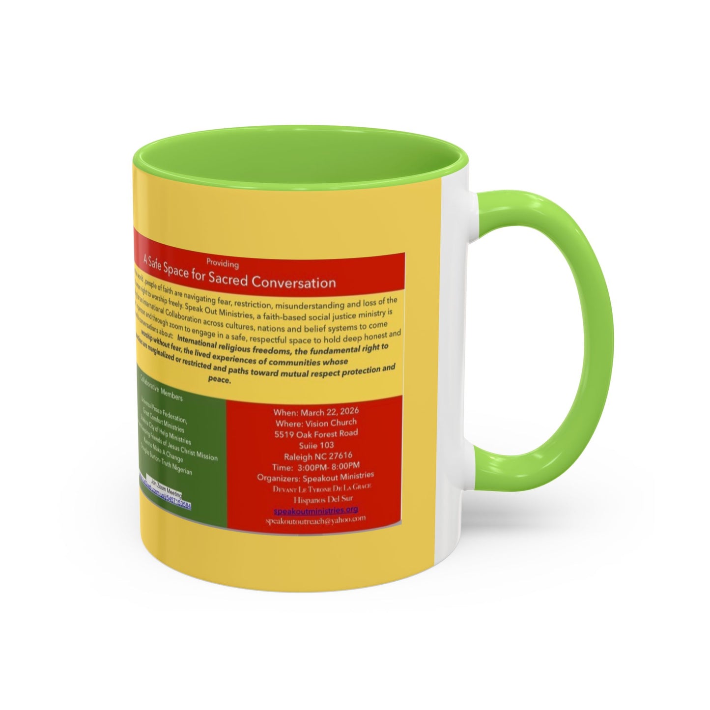 Custom Colorful Mugs (11oz, 15oz)