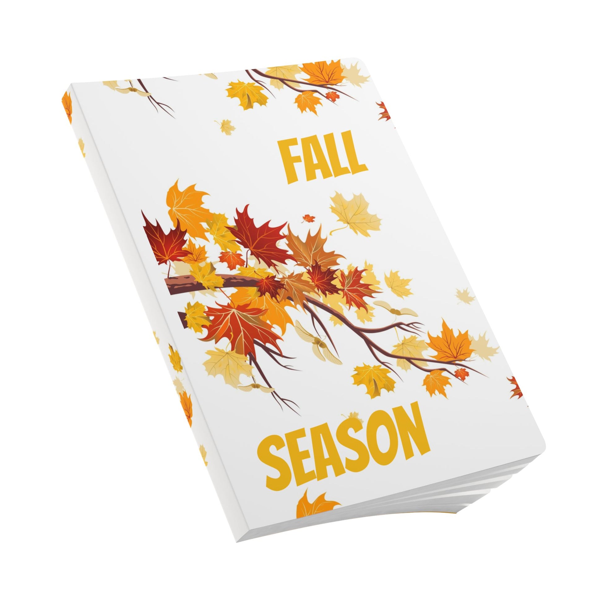 Fall-Themed Softcover Journal - Perfect for Note-taking, Gift for Coffee Lover image 11