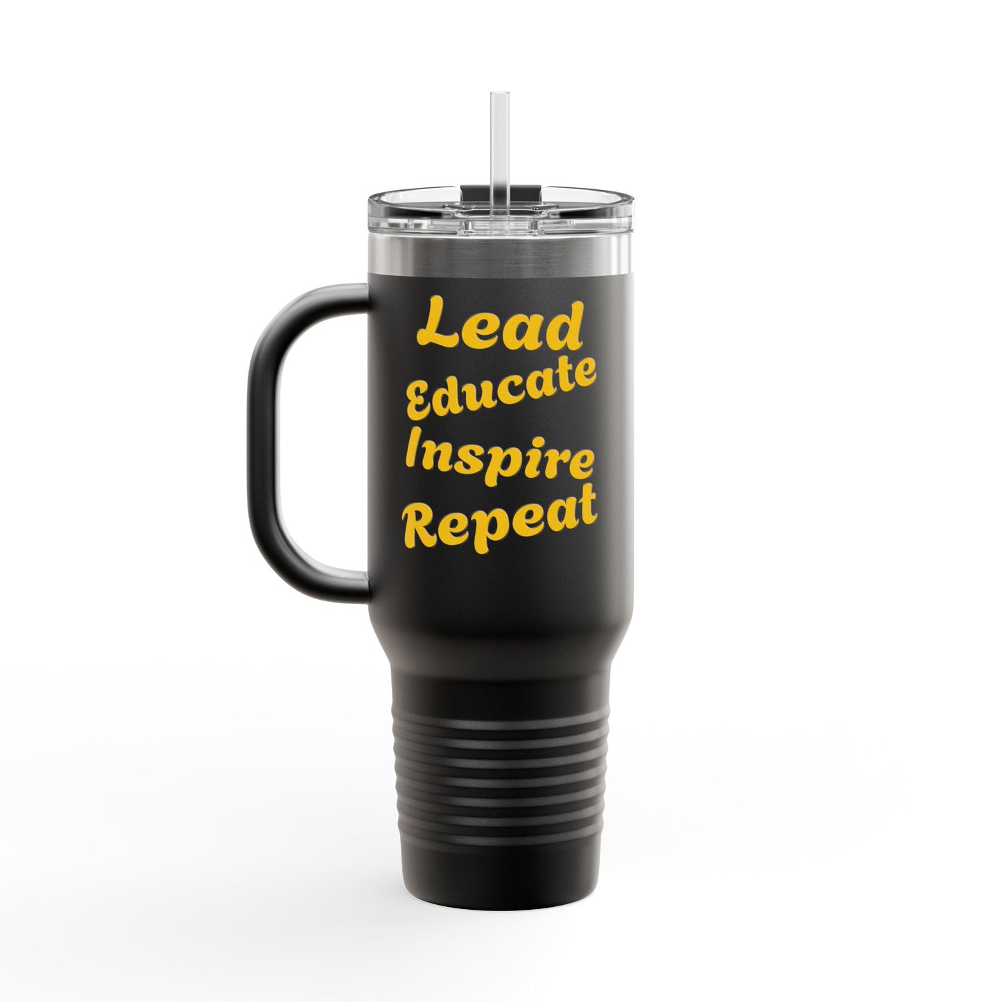 Taza de viaje con aislamiento vibrante 