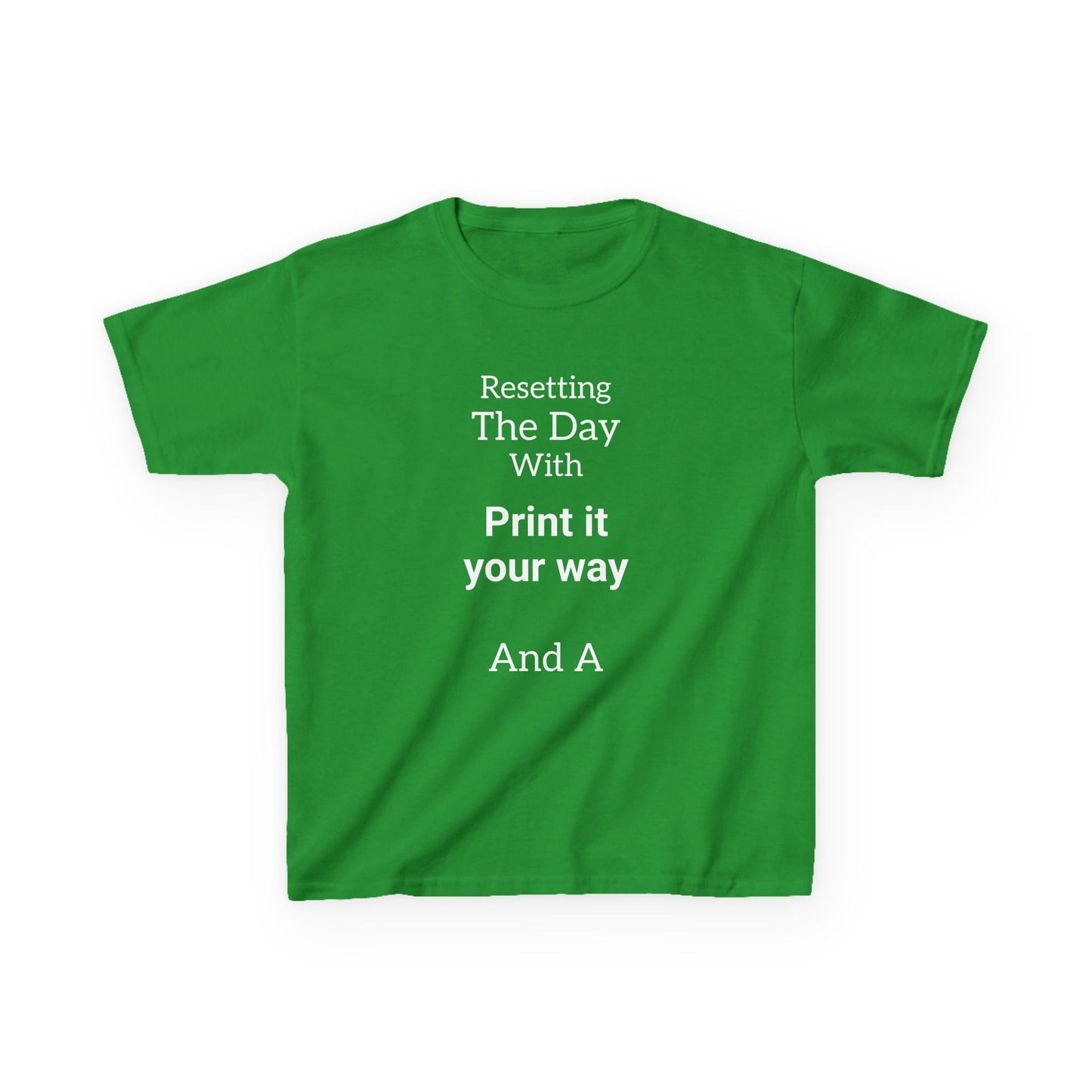 Personalize This T-Shirt For Your Kids