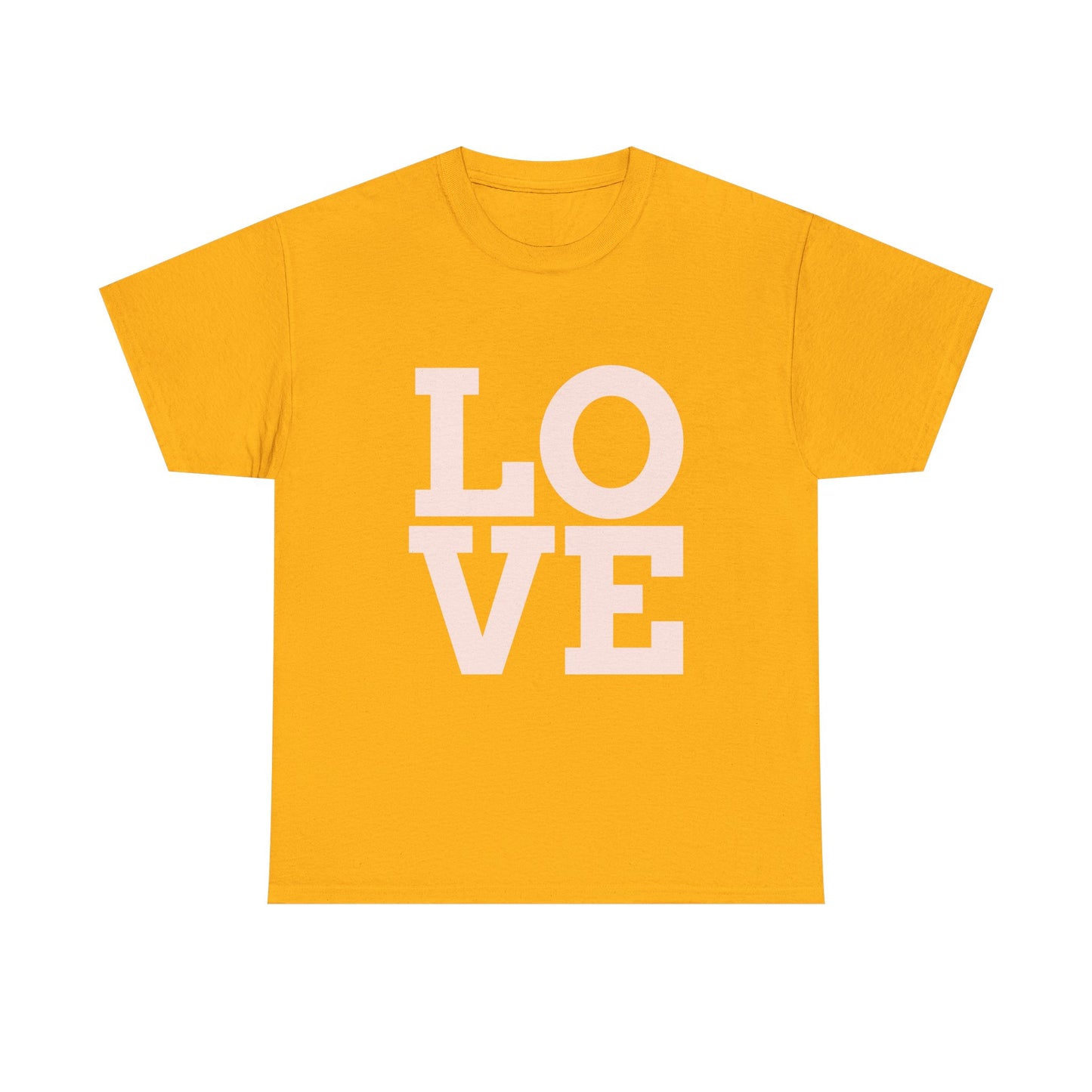 Camiseta unisex de algodón grueso