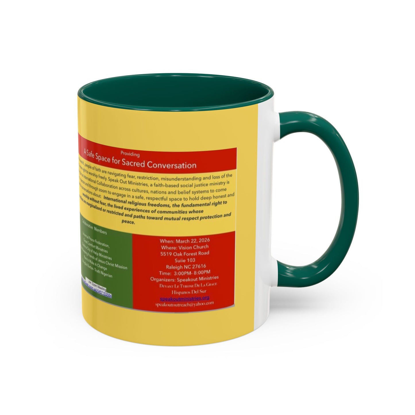 Custom Colorful Mugs (11oz, 15oz)