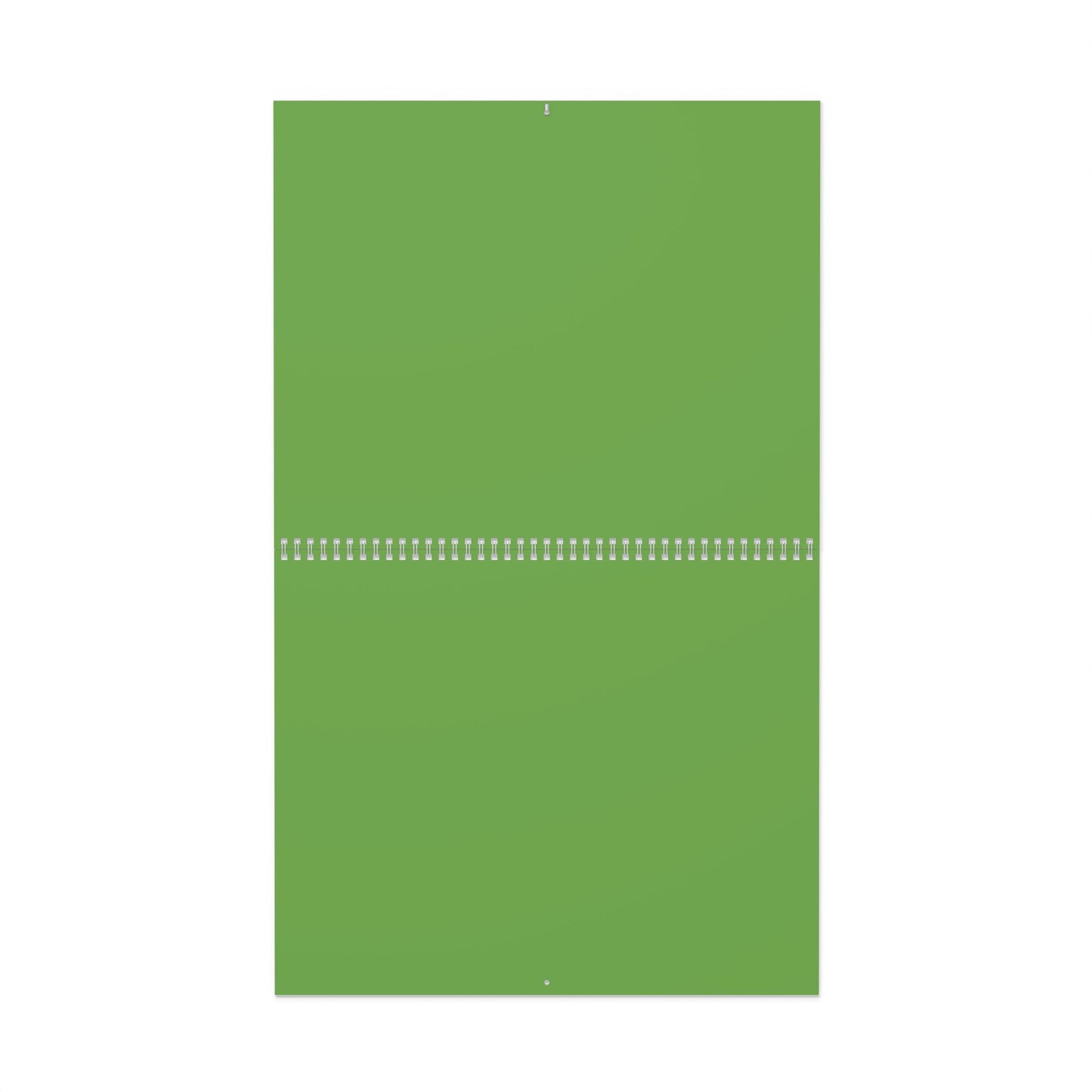 Green sheet with a dotted line on a white background