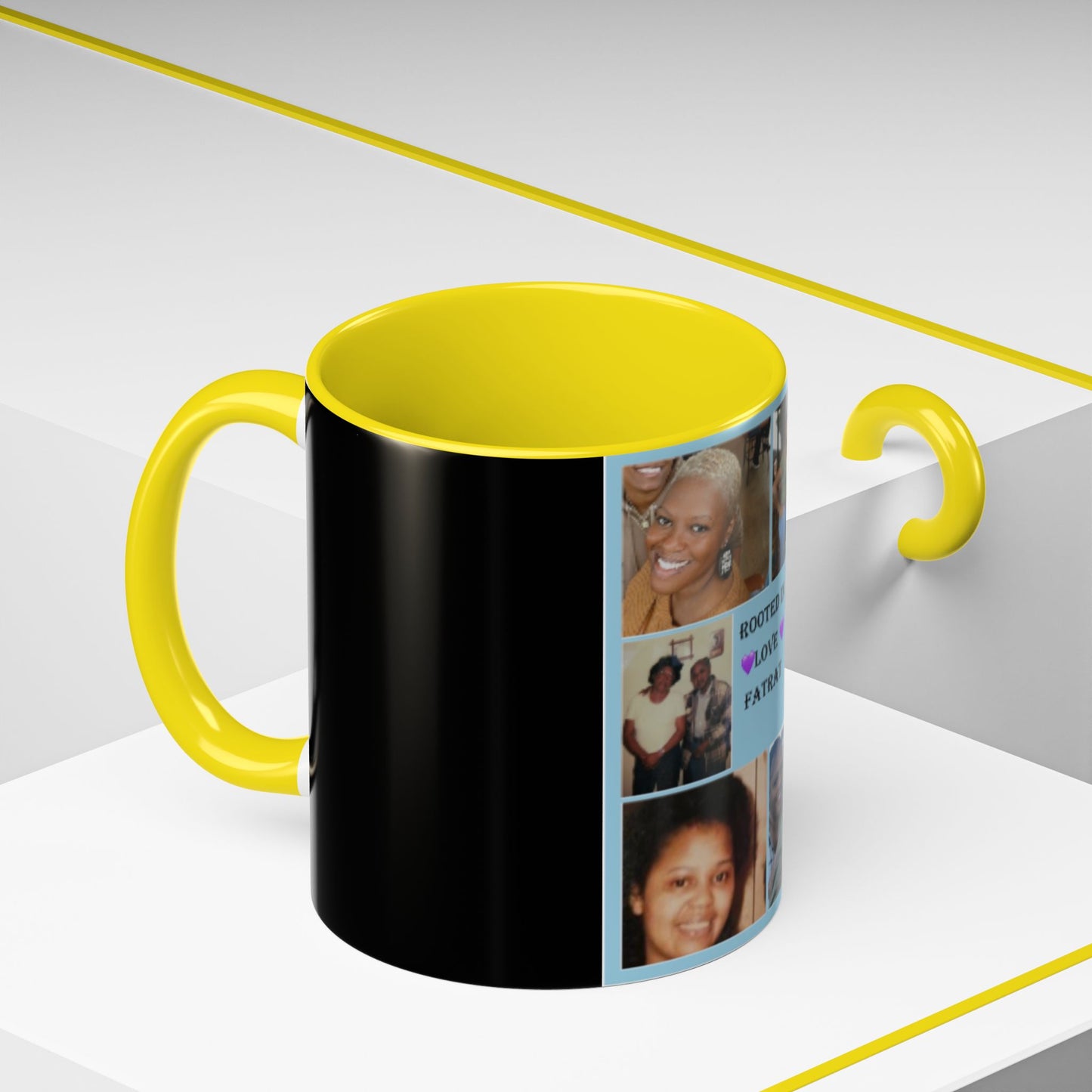 Custom Accent Coffee Mug Custom - Provide Your Text Or Picture