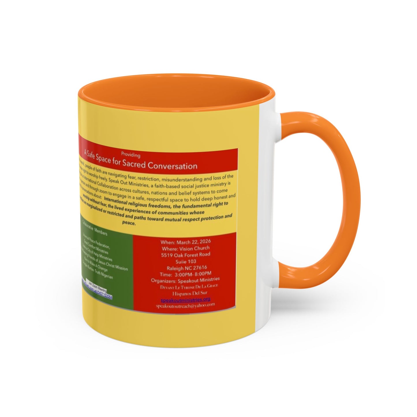 Custom Colorful Mugs (11oz, 15oz)