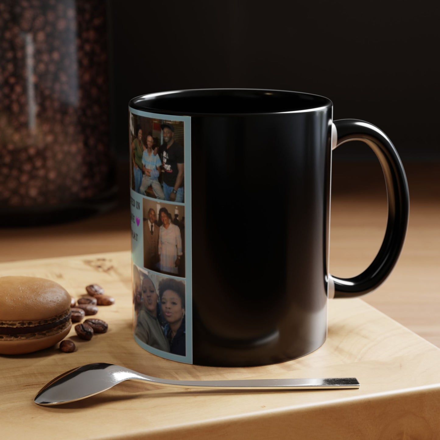 Custom Accent Coffee Mug Custom - Provide Your Text Or Picture